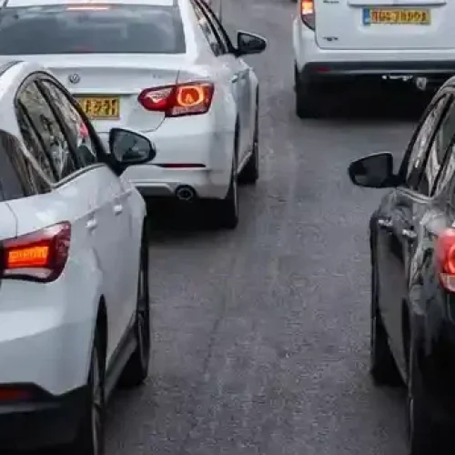 חסימות כבישים בחיפה בעקבות שברי יירוט