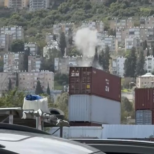 נפילות במספר מוקדים בצפון חיפה והקריותככל הנראה לכודים בבניין בגזרת הכרמל