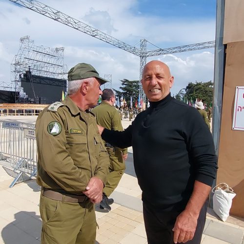 מהר הרצל לצביקה ברבי: הברכה המרגשת שקיבל רגע לפני טקס הדלקת המשואות 2026